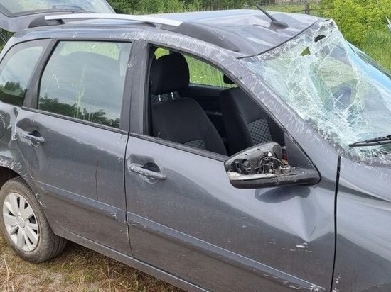 В Кораблинском районе в ДТП пострадал 44-летний пассажир Lada