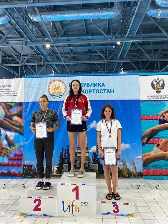 Липецкая спортсменка стала призером по плаванию