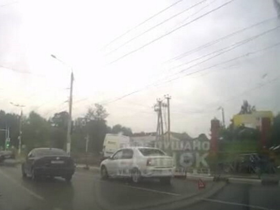 На Городищенской горке в Брянске случилось ДТП