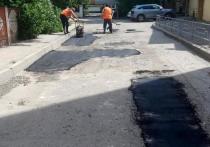 За неделю с 1 по 8 июля в Рязани отремонтировали ямы на восьми участках улиц