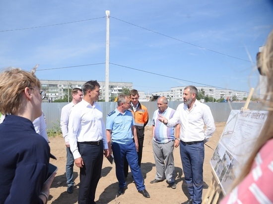 Работы по благоустройству Затоновского берега в Вологде отстают от графика