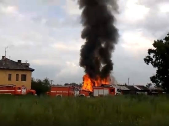 В Хакасии при пожаре в жилом доме погиб мужчина