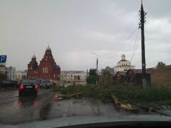 Во Владимире посчитали ущерб от вчерашней бури
