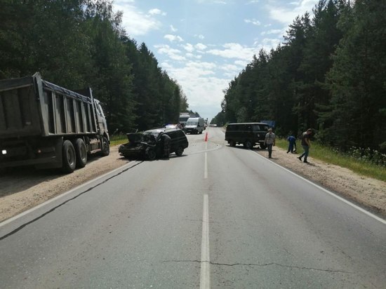 Появились фотографии с места серьёзной аварии в Касимовском районе