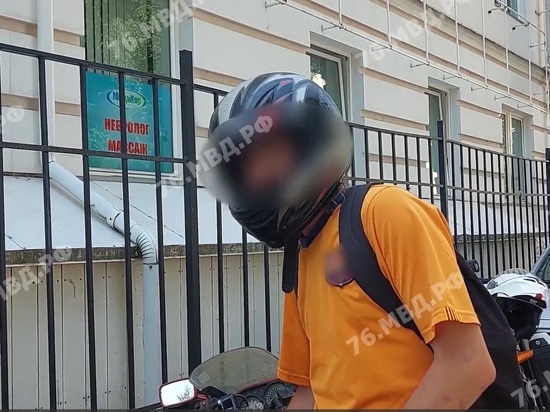 В Ярославле задержали пьяного байкера на мотоцикле без номеров