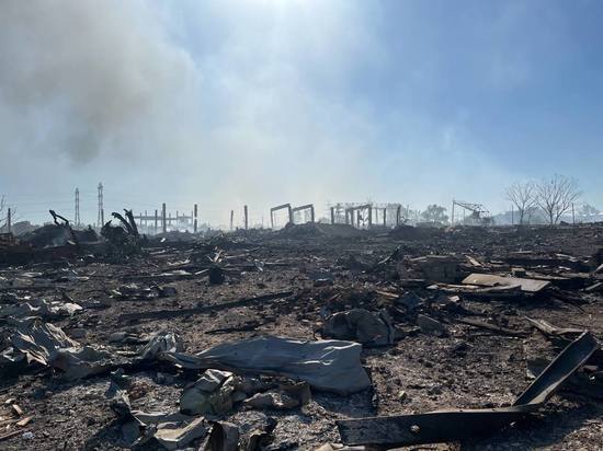 При обстреле Новой Каховки пострадали 80 человек