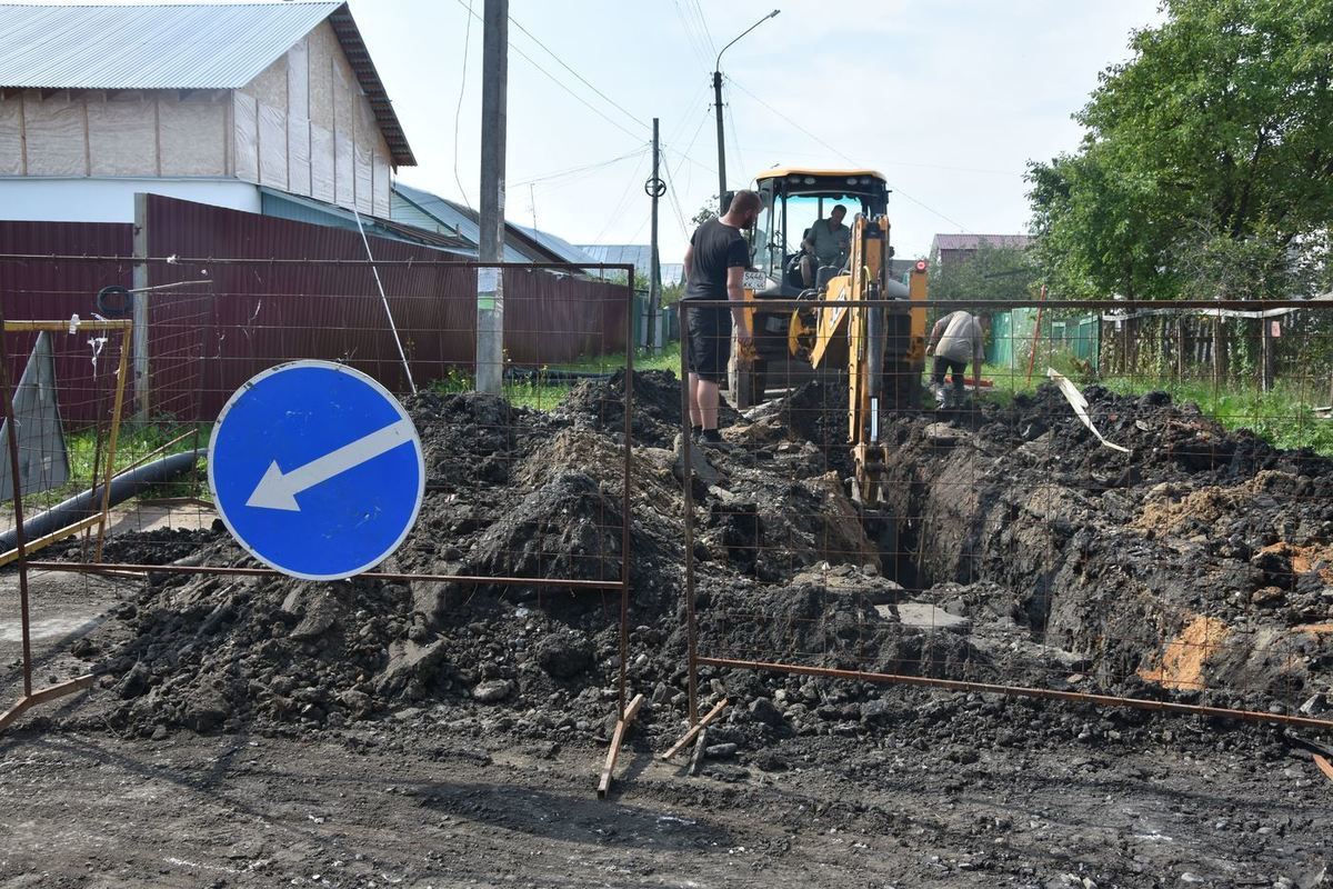 В Костроме строительством сетей водоотведения решают важные экологические задачи