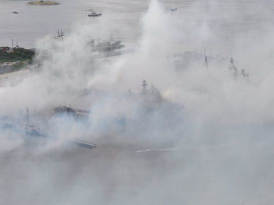 Аэрозольная завеса на два дня опустится на Североморск