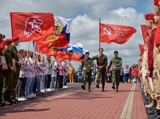 В Курской области на «Поклонной высоте 269» прошли торжественные мероприятия