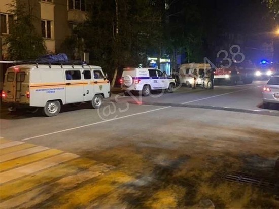 Страйкбольную гранату взорвали ночью в центре Иркутска