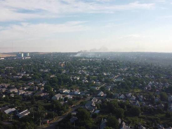 Система ПВО над Луганском повреждена обстрелом