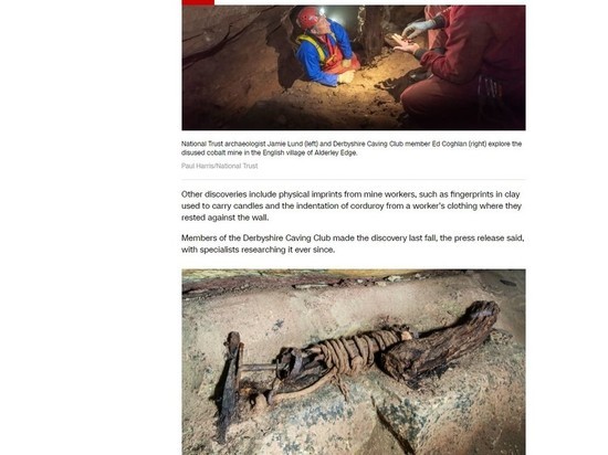 Обнаружена «нетронутая» шахта 200-летней давности