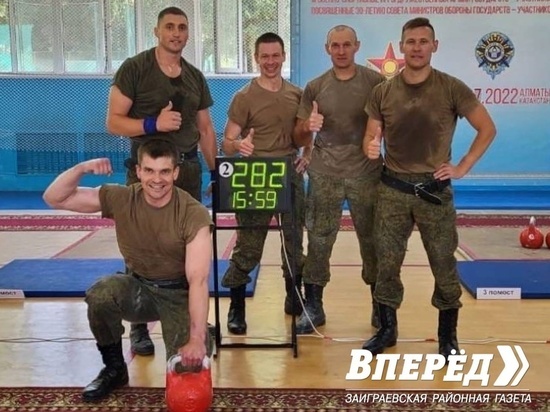 Гиревик из Бурятии стал первым на военно-спортивных играх стран СНГ