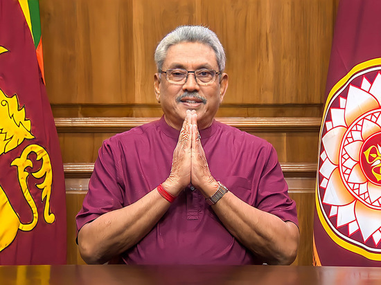 Президент Шри-Ланки решил эмигрировать в Сингапур