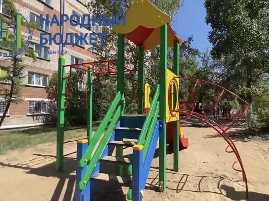В Улан-Удэ стало на одну детскую площадку больше