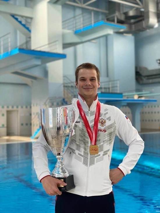 Южноуральский спортсмен стал чемпионом России по прыжкам в воду
