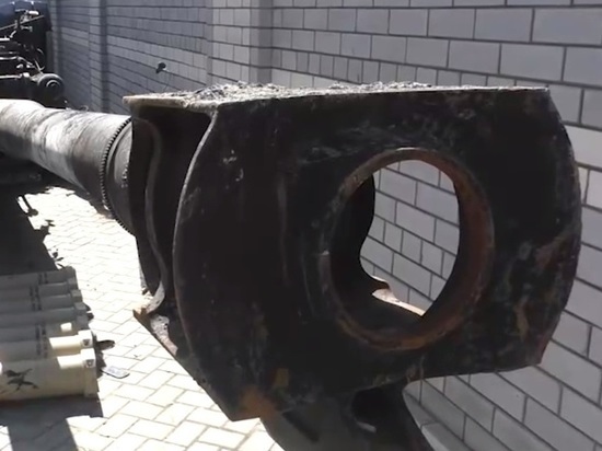 В ЛНР показали захваченную британскую артиллерийскую установку М777