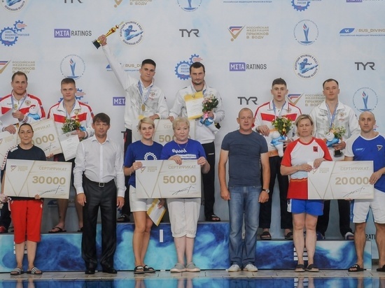 Пензенские спортсмены взяли еще две медали по прыжкам в воду