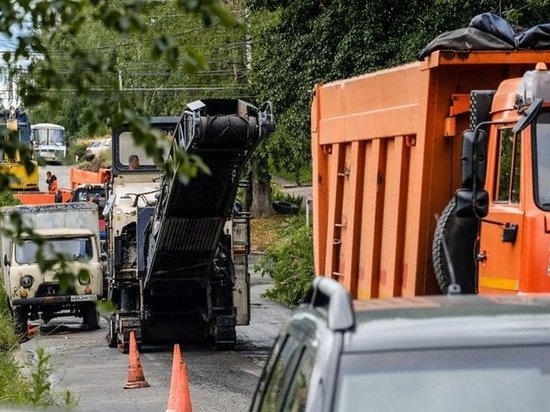 В Курске стартовал ремонт дороги на улице Овечкина