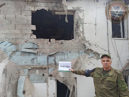 Донецкие волонтеры потеряли жилье в результате обстрела
