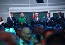 Президент Белорусии Александр Лукашенко  эмоционально выступил на открытии Международного фестиваля в Витебске