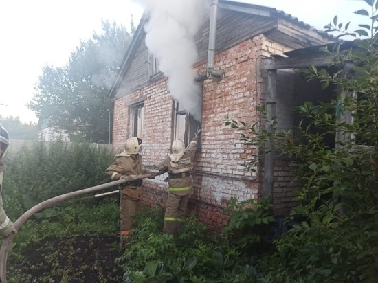 В Курской области в горевшем доме обнаружены следы термического повреждения