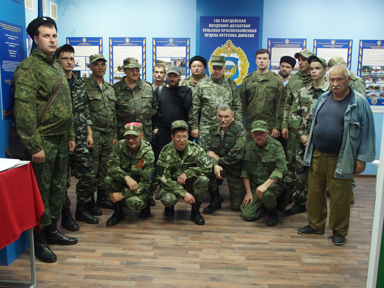 Специальная военная подготовка у тульских казаков