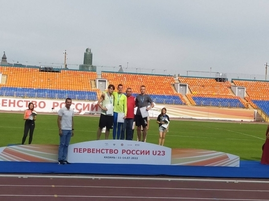 Забайкалец обошёл москвича на соревнованиях по лёгкой атлетике в Казани