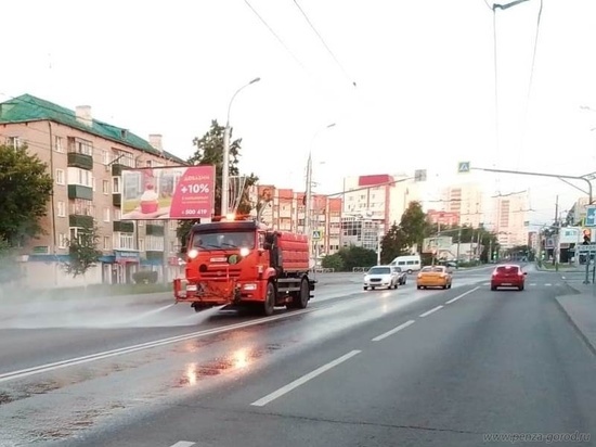 В Пензе продолжается благоустройство улиц
