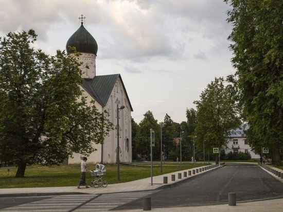 После реконструкции в Великом Новгороде открылась Ильина улица