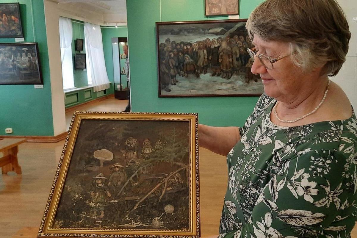 Коллекцию Костромского музея-заповедника пополнила еще одна картина Ефима Честнякова