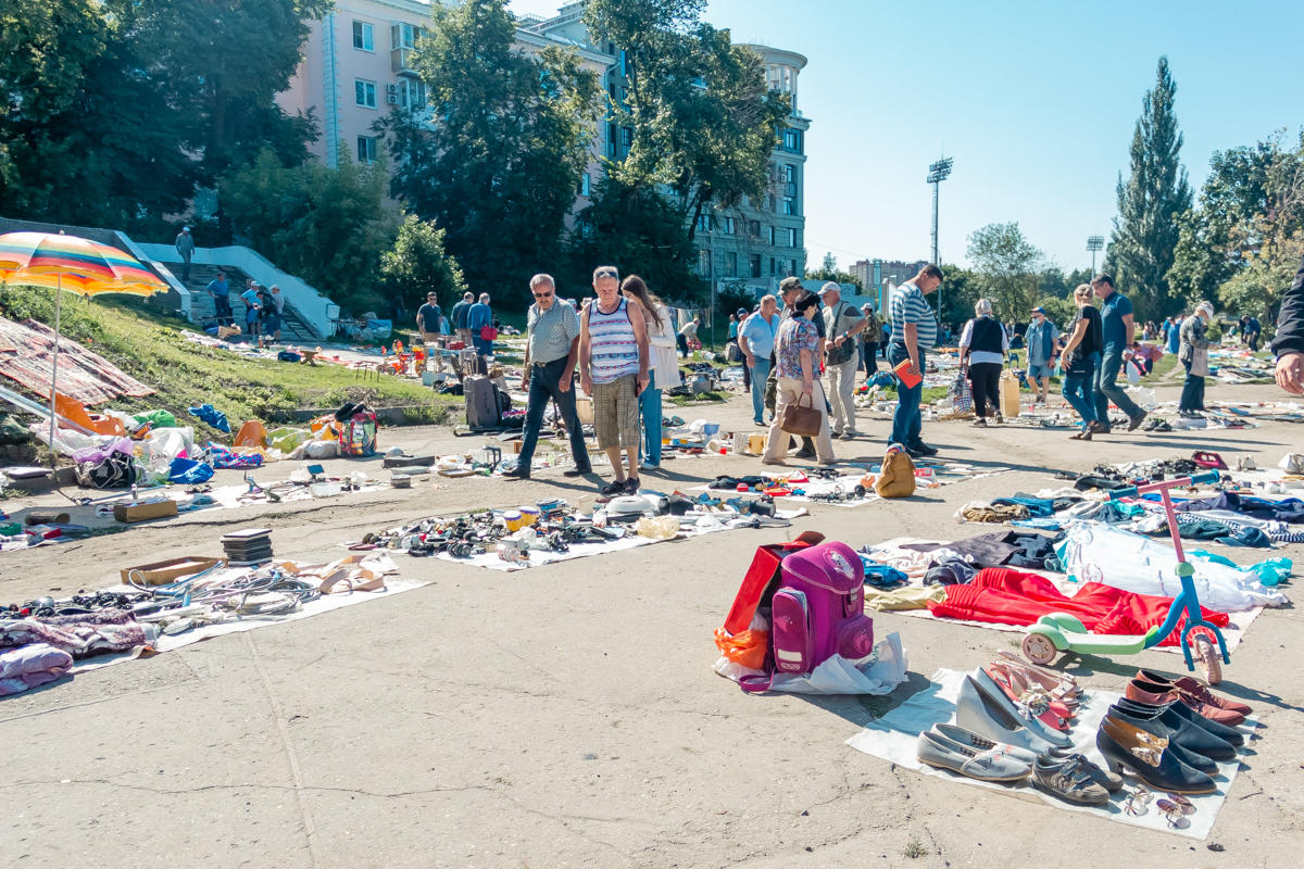 Мэрия Рязани усовершенствует работу барахолки на Лыбедском бульваре