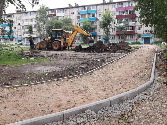 Программа «1000 дворов» меняет дворы в Комсомольске-на-Амуре