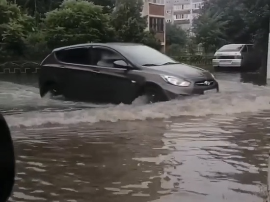 В Кропоткине за ночь выпало опасное количество осадков