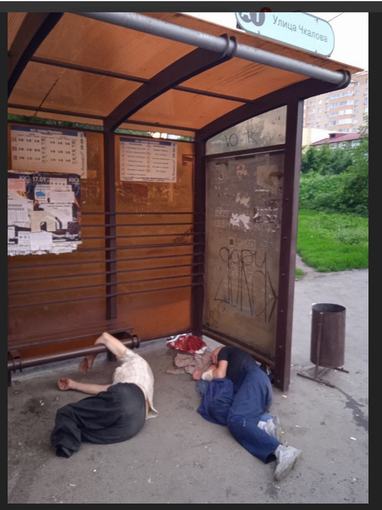 Пензенцы просят выселить бомжей с остановки улица Чкалова