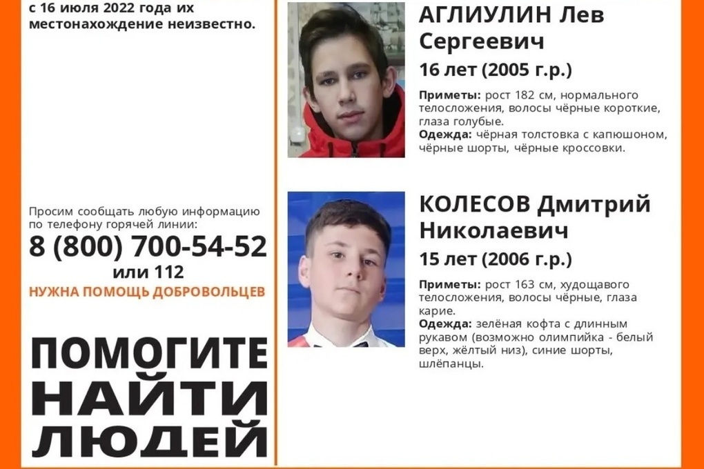 В Костромской области разыскивают двух пропавших подростков