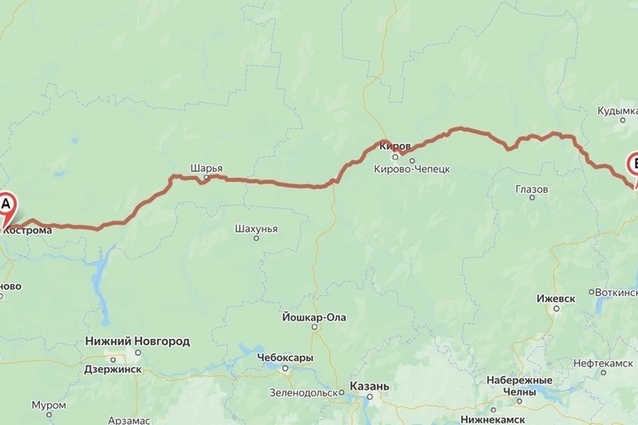 Дорогу Кострома-Шарья-Киров-Пермь хотят сделать «Медвежьим трактом»