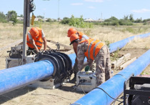 Специалисты из Ставропольского края подготовили первые 300 м траншеи для укладки новой ветки водопровода в Антрацитовском районе Луганской Народной Республики