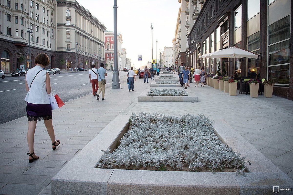 Тротуары в москве