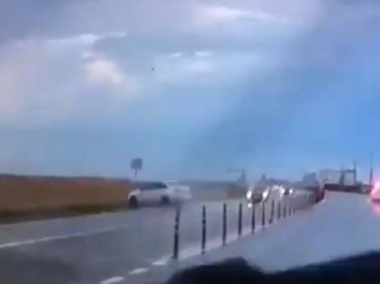 Погоня полицейских за лихачом в Тбилисском районе попала на видео