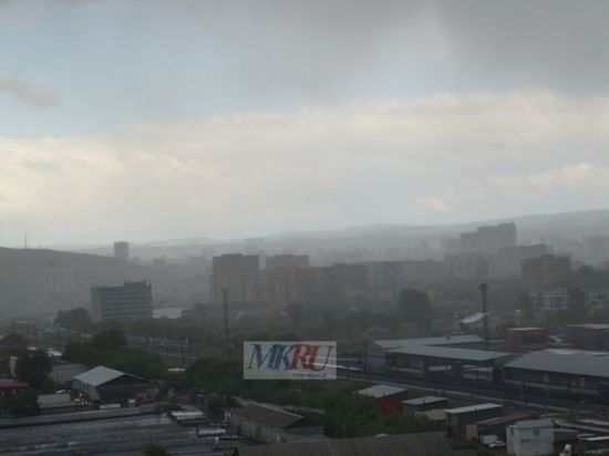 Кратковременный дождь и гроза в Красноярске в среду, 20 июля