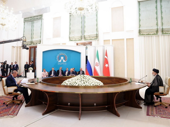 Путину, Эрдогану и Раиси хватило часа, чтобы обсудить Сирию