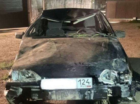 В Красноярском крае 14-летний подросток попал в ДТП на автомобиле своей матери