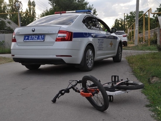 В Ростовской области иномарка сбила четырехлетнего велосипедиста
