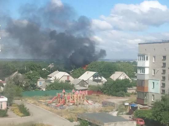 Ясиноватая попала под обстрел из украинских «Градов»