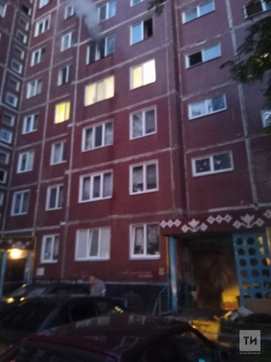 В Челнах женщина погибла в пожаре в квартире