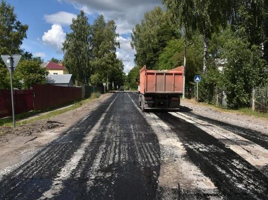 В Гусь-Хрустальном продолжается масштабный ремонт дорог