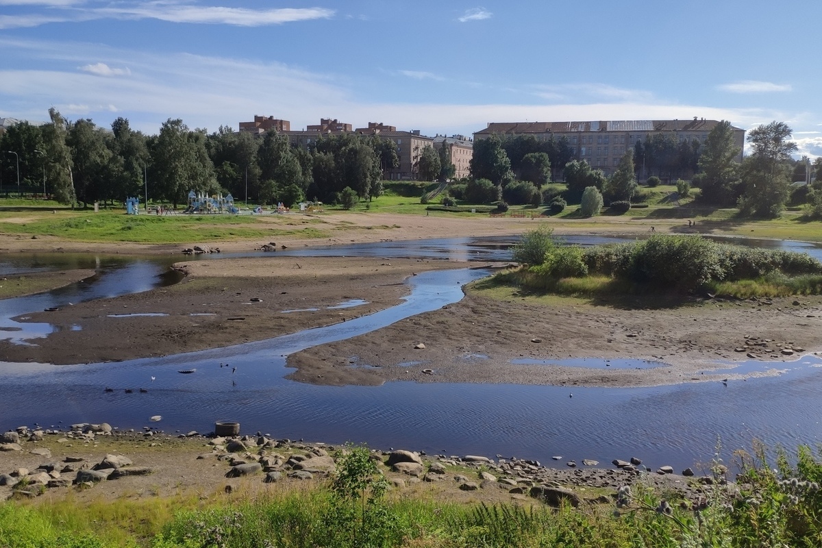 Петрозаводск река лососинка