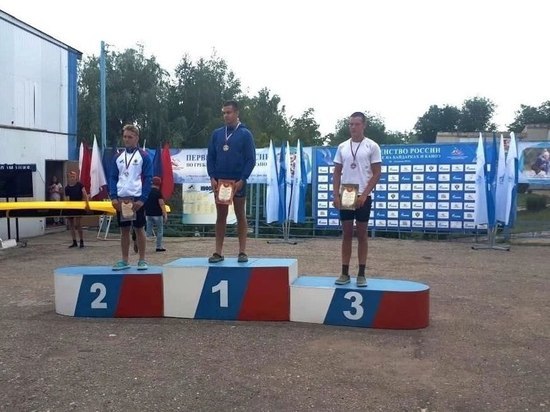 Байдарочник из Липецка стал бронзовым призером первенства России
