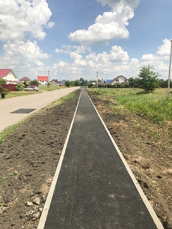 В Белгороде построили и отремонтировали 38 тротуаров
